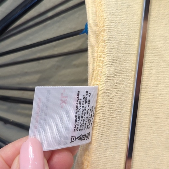 Anvil St Augustine Florida Vintage shirt XL Light Yellow Lynn Norton Parker y2k - Picture 3 of 10